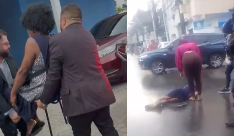 Fiscal da prefeitura agride vendedora ambulante durante ação no centro de Manaus